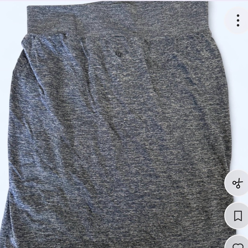 Lululemon Athletica Charcoal Pencil Skirt